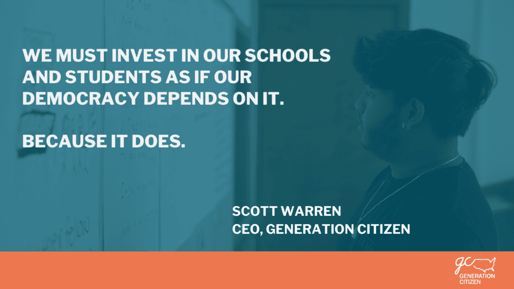 A better democracy starts in our schools