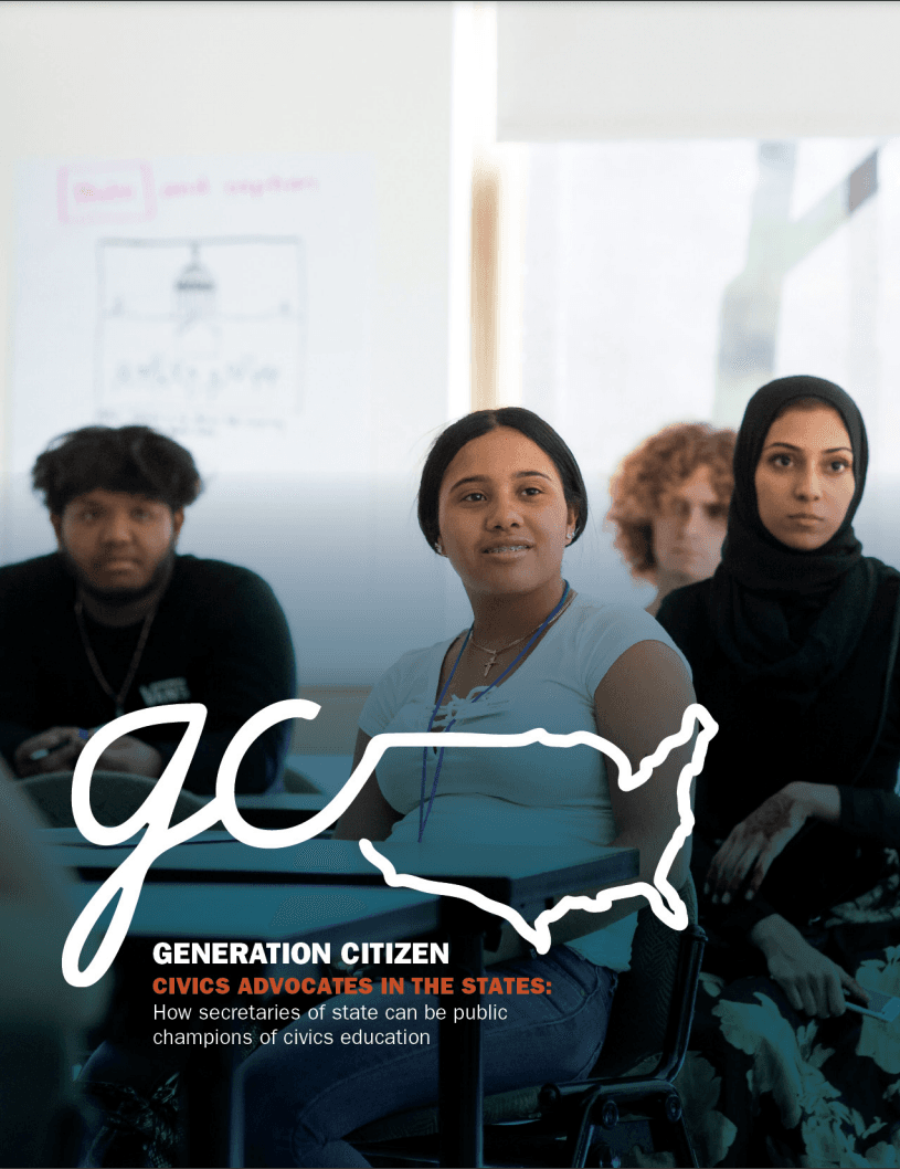 Civics Advocates in The State: How Secretaries of State Can Be Public Champions of Civics Education