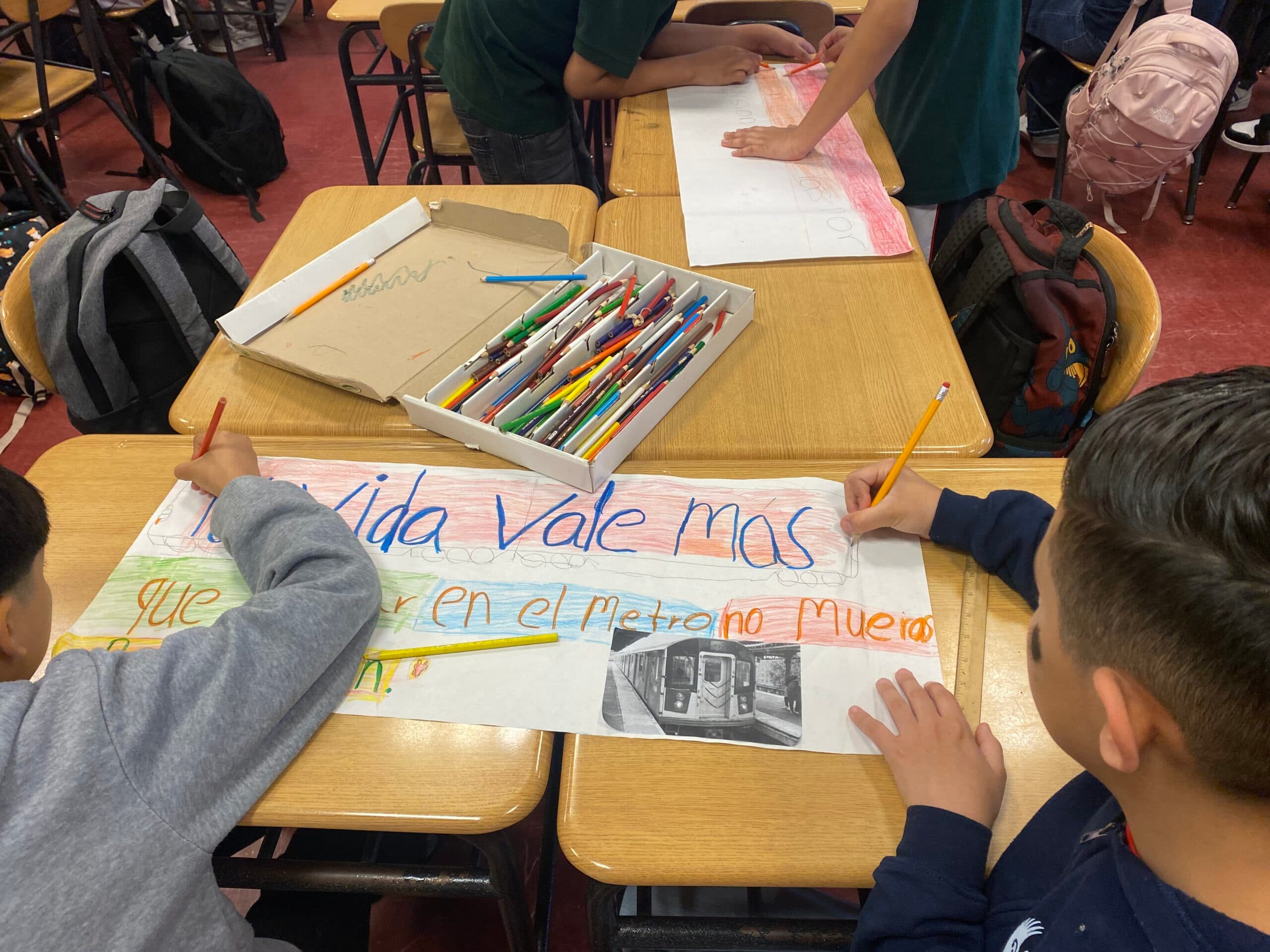 Partner Spotlight: IS 77 Students Take Action to End Subway Surfing in Queens
