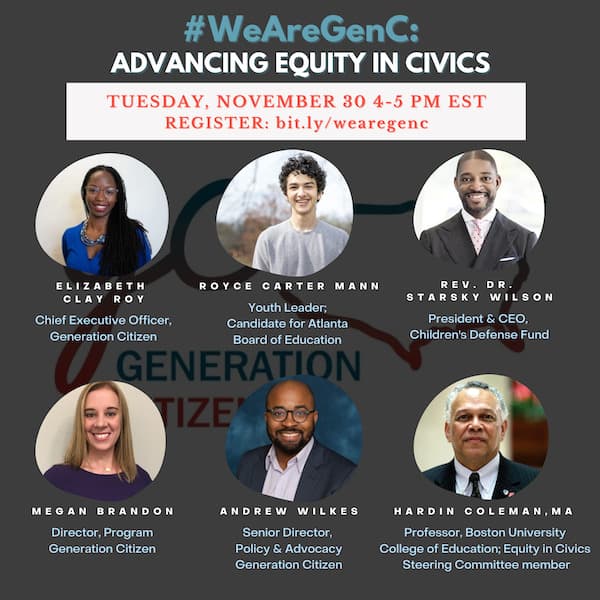 Event Series Launch: Equity in Civics