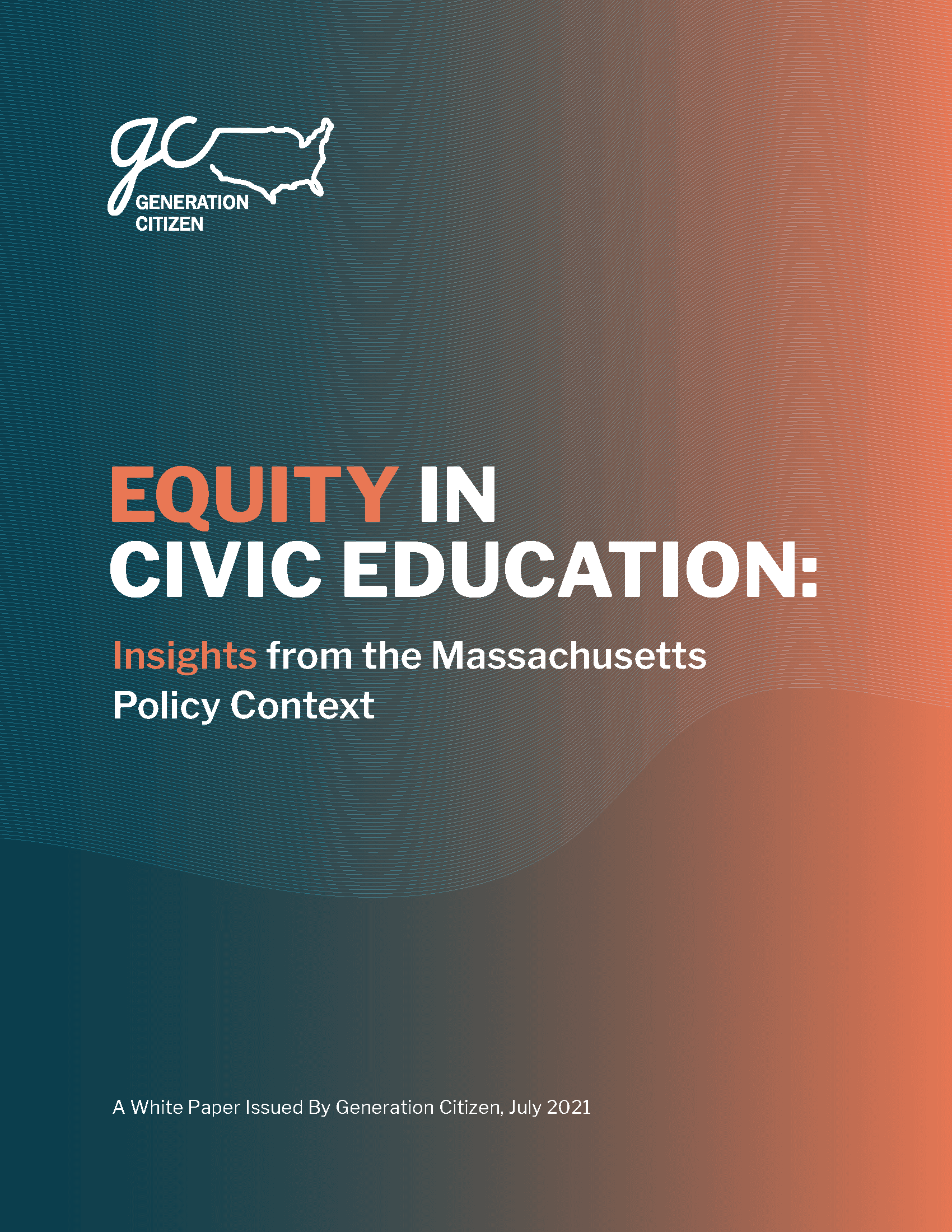 Equity in Civic Education: Insights From the Massachusetts Policy Context