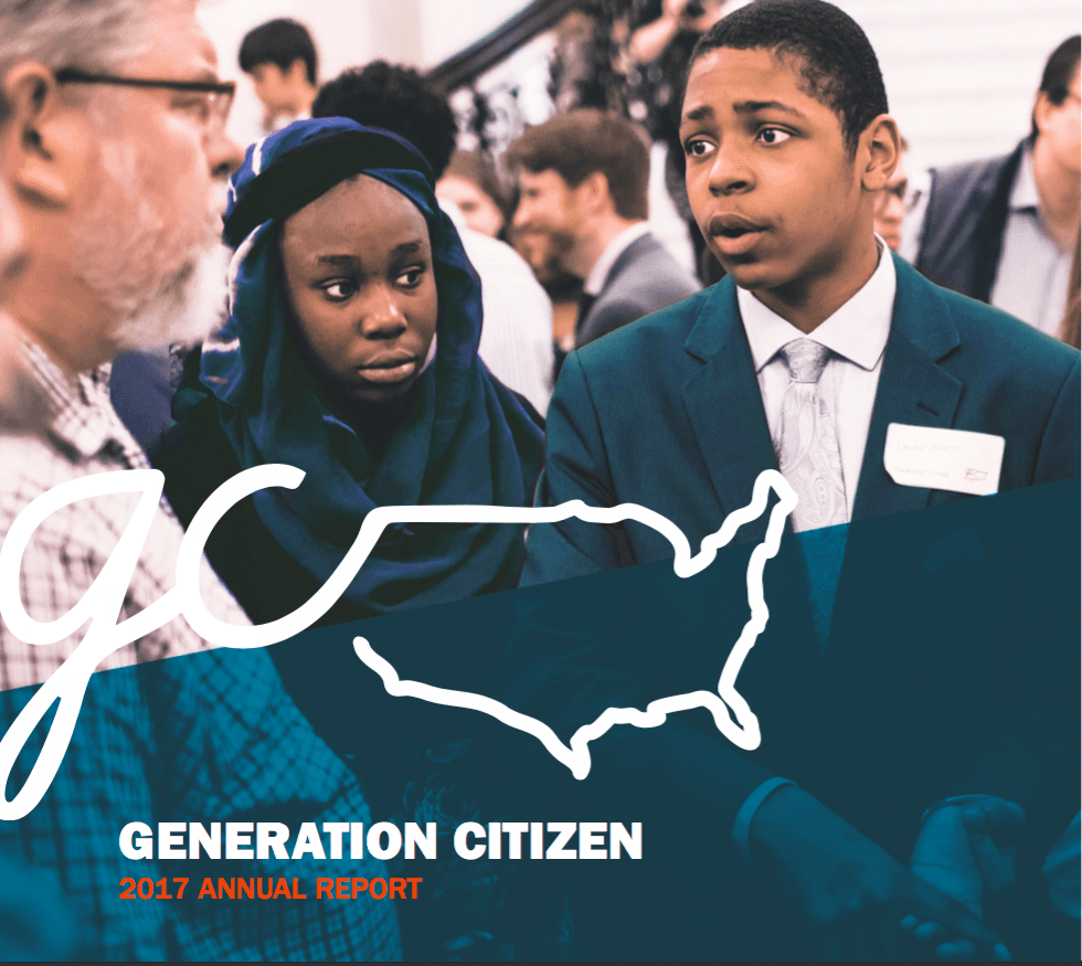 Generation Citizen 2017 Annual Report